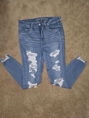American Eagle Outfitters Distressed Jeggings - Size 10